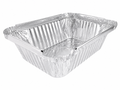 1 lb Rectangular Foil Take-Out Containers