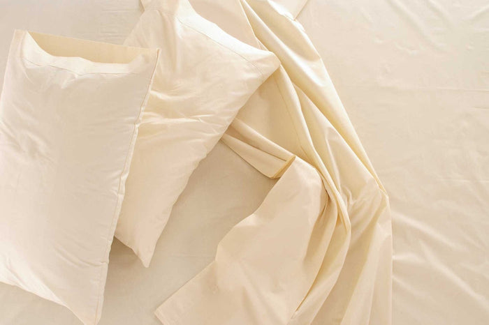 Sleep & Beyond 100% Organic Cotton Sateen Pillowcase Pair