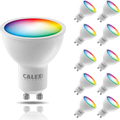 10x Calex Smart LED Bulb - GU10 - RGB + CCT