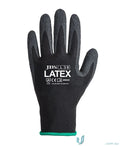 JBs 8R003 12pk. Black Latex Glove in Black
