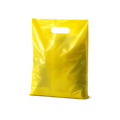 13" x 17" Yellow Plastic Boutique Bags