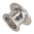 1.5" x 2" Sanitary Concentric Reducer - Tri Clamp Clover 304 Stainless Steel