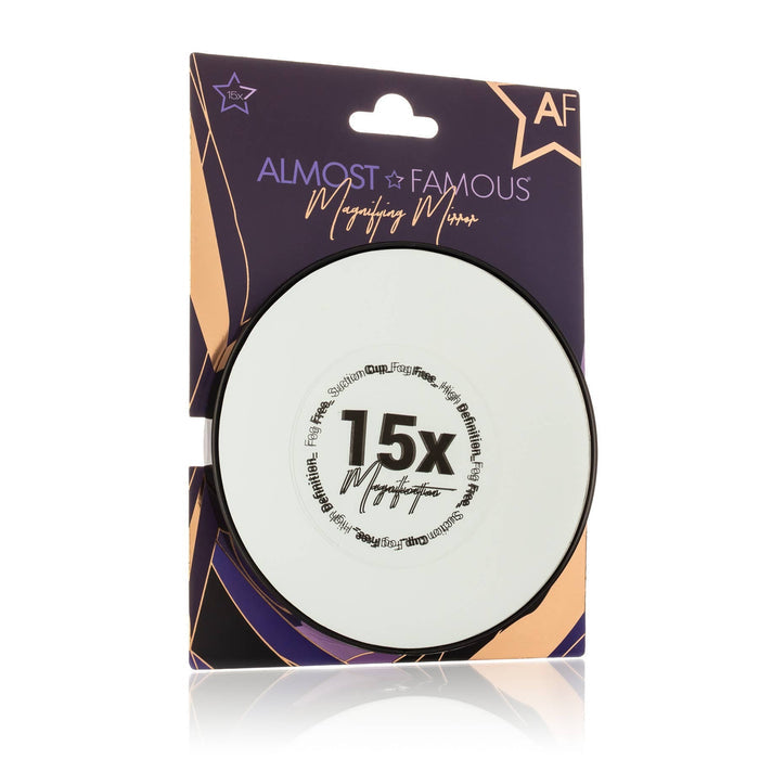 15X Magnifying Vanity Mirror with Suction Lock
