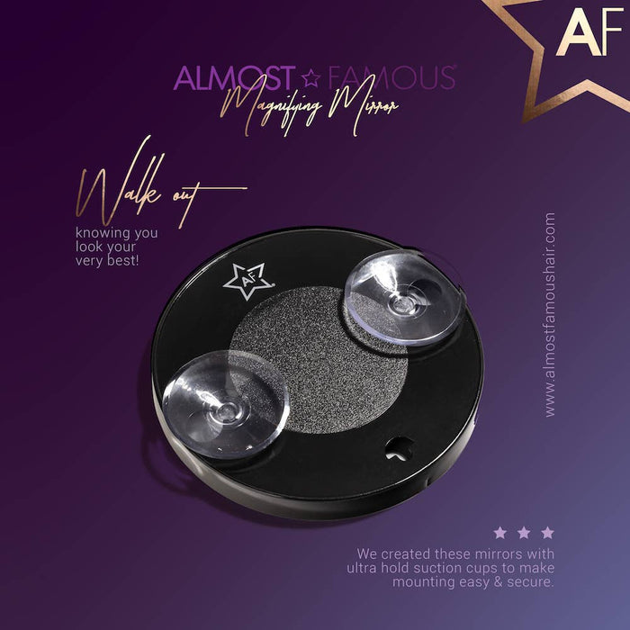 15X Magnifying Vanity Mirror with Suction Lock