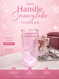 16oz Handle Snowglobe Tumbler
