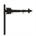 17.5 Inch Black Wood Arrow Holder
