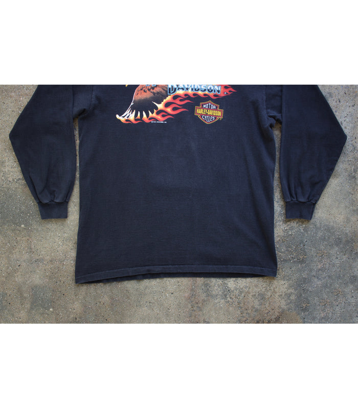 1989 Vintage Harley Davidson - Venice, CA L/S T-Shirt