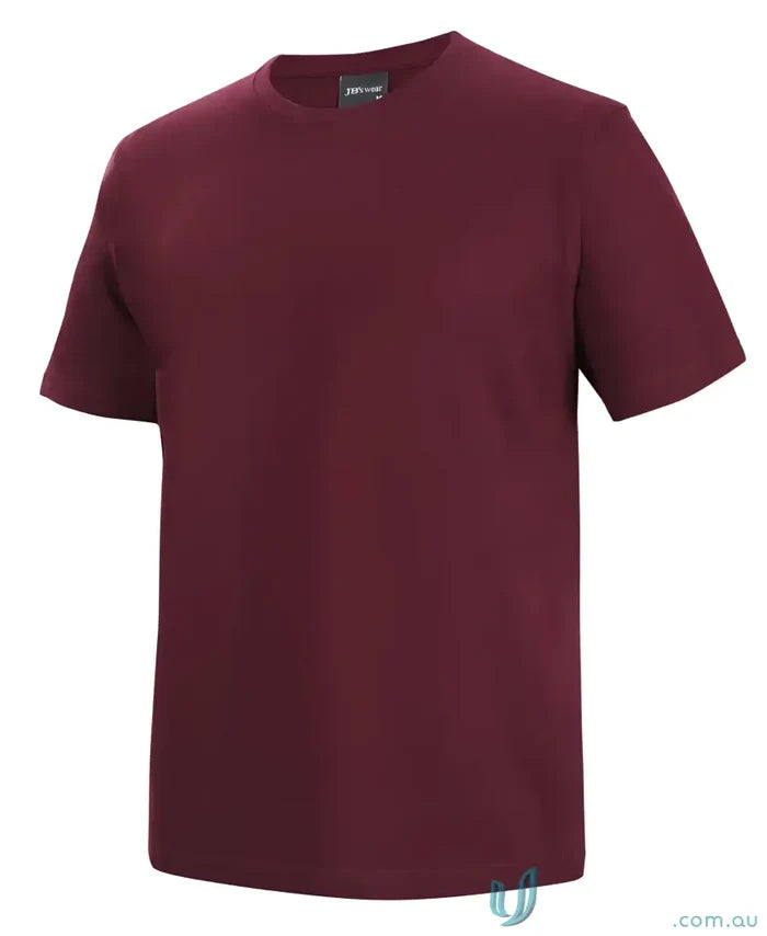 JBs 1HT 1HT Red Tee in Maroon