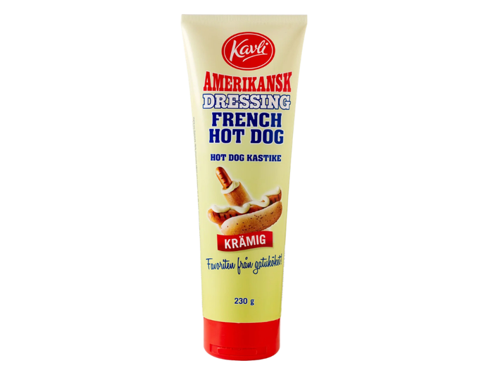 2 Bottles of Kavli French Hot Dog Dressing - 230g (8.11 oz)