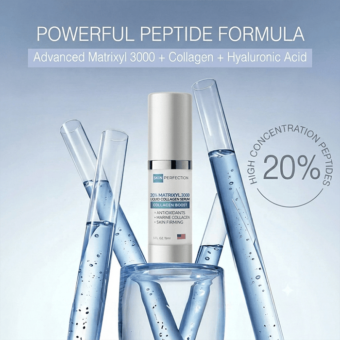 20% matrixyl 3000 serum contains a high concentration of peptides