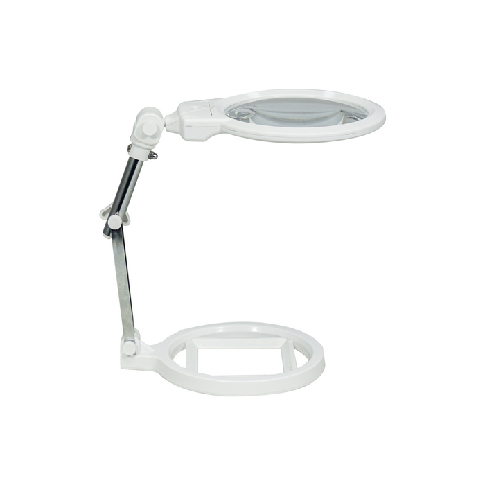 3 Diopter (1.75X) LED Desktop Magnifying Lamp with 10D Spot – Foldable