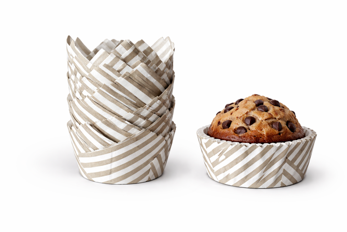 3.5" x 2" Tulip Baking Cup - 4,000 pcs