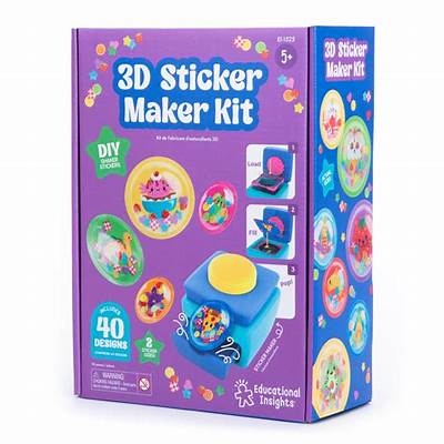 3D Sticker Maker Kit