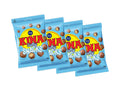 4 × Fazer Kina Blå Salty Snacks (Puffar) 140g – Swedish chocolate-coated salty puffed corn candy 4-pack