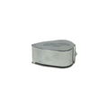 40X LED Jeweler's Loupe - All-Metal Magnifier (LED Currency Detecting/Jewelry Identifying Type) 40x25mm, SKU MG02101182, three quarter front view