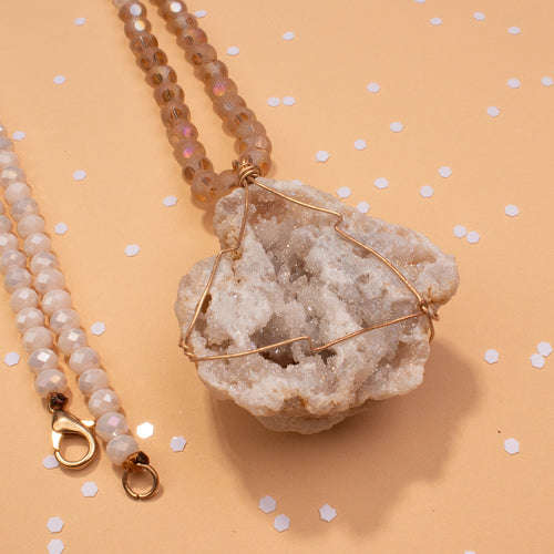 72758 - Natural Stone Necklace
