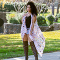 7900 - Leaves Print Vest
