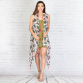 7904 - Cactus Print Vest