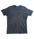 90's Vintage Blank Black Pocket T-Shirt
