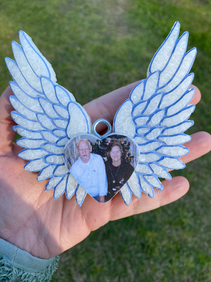 Heart Angel Wings Freshie *PLEASE SPECIFY IF YOU WANT A PICTURE*