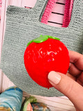 Strawberry Squeezy Dough Squish Toy