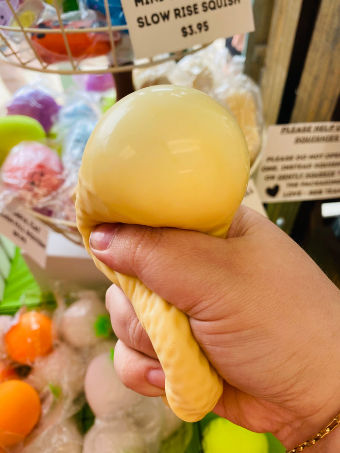 Peanut Dough Filled Squish Toy