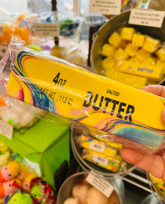 Oil Slick Art Swirl Butter Slow Rise Squish Toy