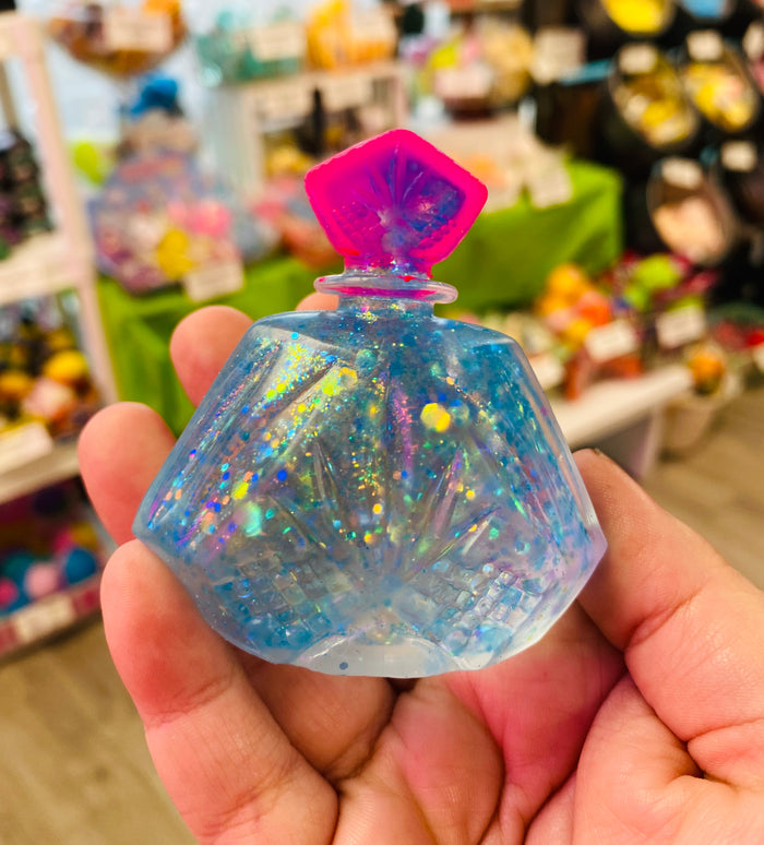 Blue Perfume Bottle Sugar Squish Toy