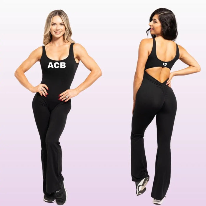 ACBikinis Flare Black Bodysuit
