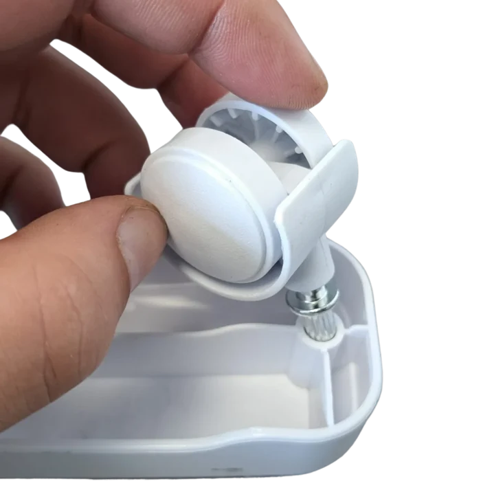 Additional Castor Wheels for the Senelux Glass Panel Heater with Wi-Fi Controls