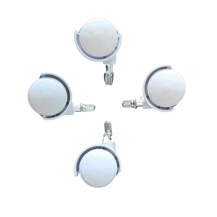 Additional Castor Wheels for the Senelux Glass Panel Heater with Wi-Fi Controls