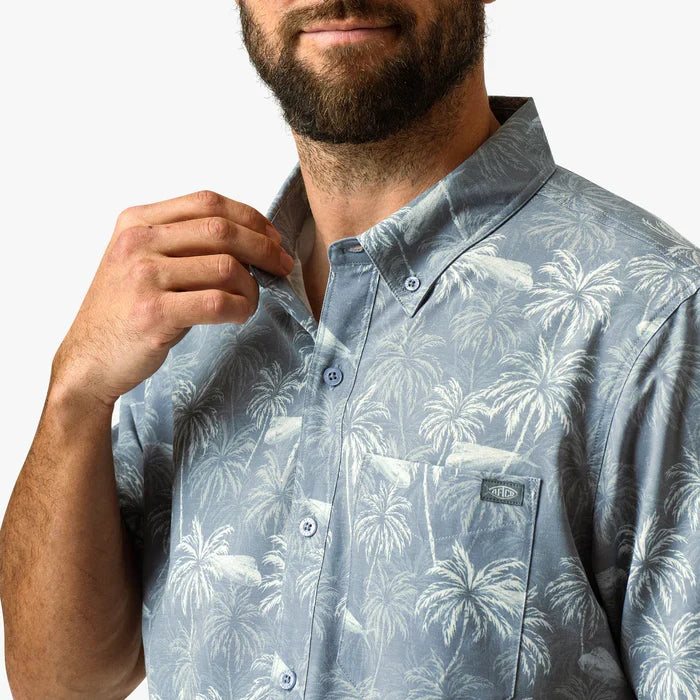 AFTCO Men's Boatbar Short Sleeve Shirt
