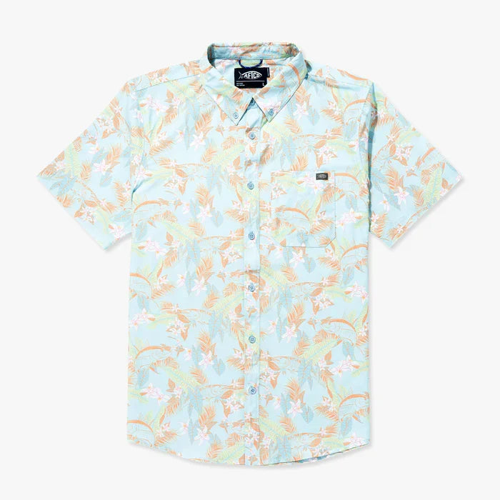 AFTCO Men's Boatbar Short Sleeve Shirt