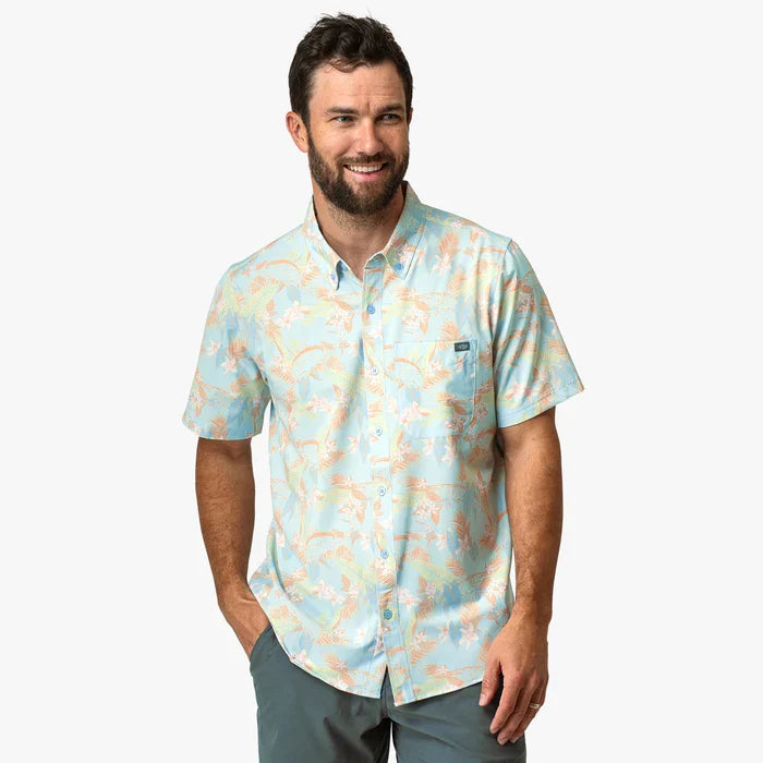 AFTCO Men's Boatbar Short Sleeve Shirt