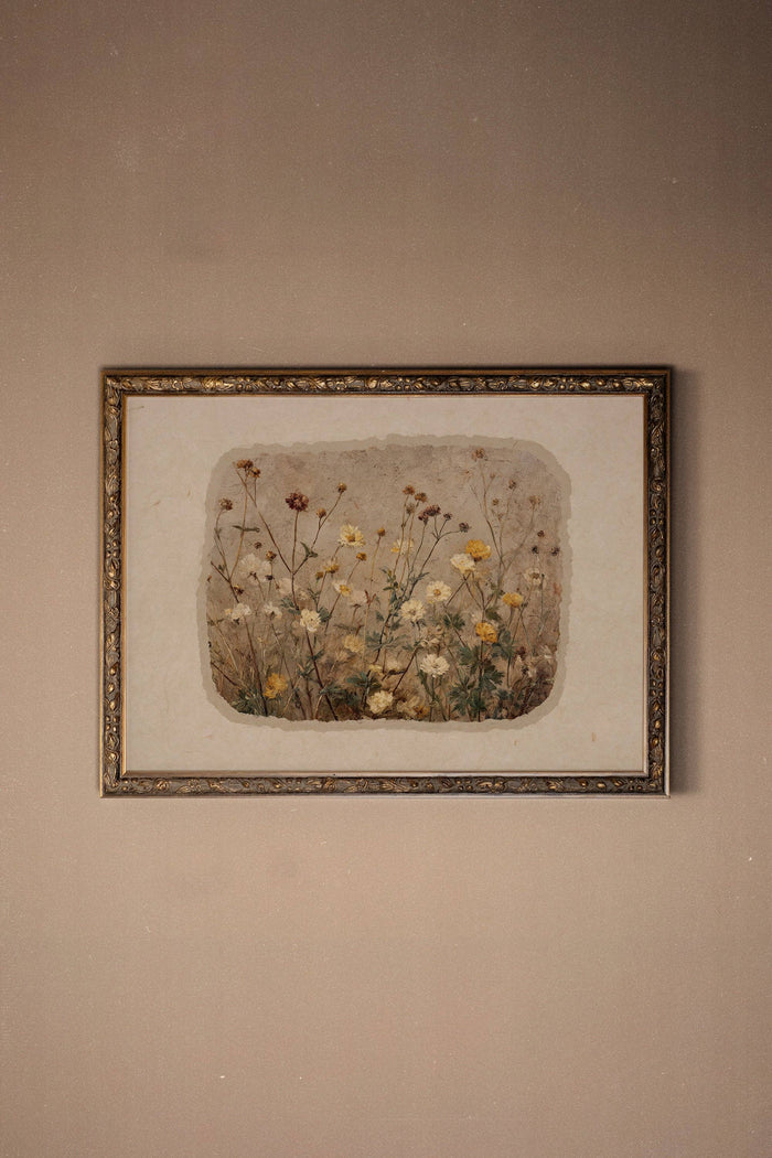 AGED BEAUTY, canvas wall art print - Magnolia Lane co. Home + Garden + Gift