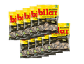 Ahlgrens Bilar Saltlakrits 10 × 130g (10 × 4.58 oz) – Authentic Swedish Salty Licorice Foam Candy Cars