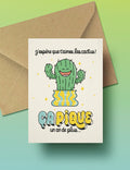 Aie Ça pique un an de plus! birthday card