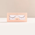 Aiko bottom lashes with short rounded shape and natural spikes for a doll eye look.