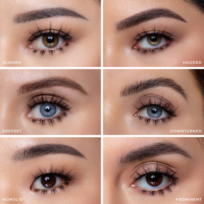 Aiko on a almond eye shape, hooded eye shape, deepset eye shape, downturned eye shape, monolid eye shape, and prominent eye shape