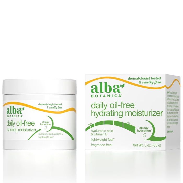 Alba Botanica Aloe & Green Tea Facial Moisturizer 3 oz - 6 Pack
