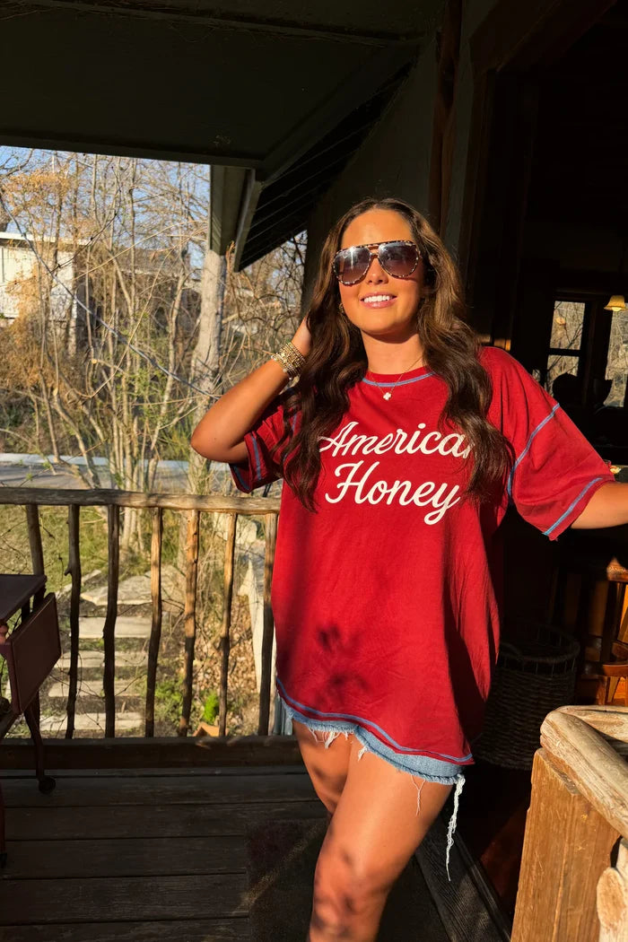 American Honey Oversized Tee