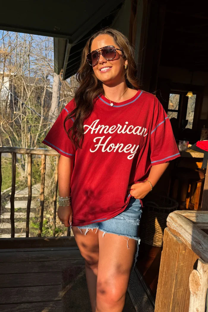 American Honey Oversized Tee
