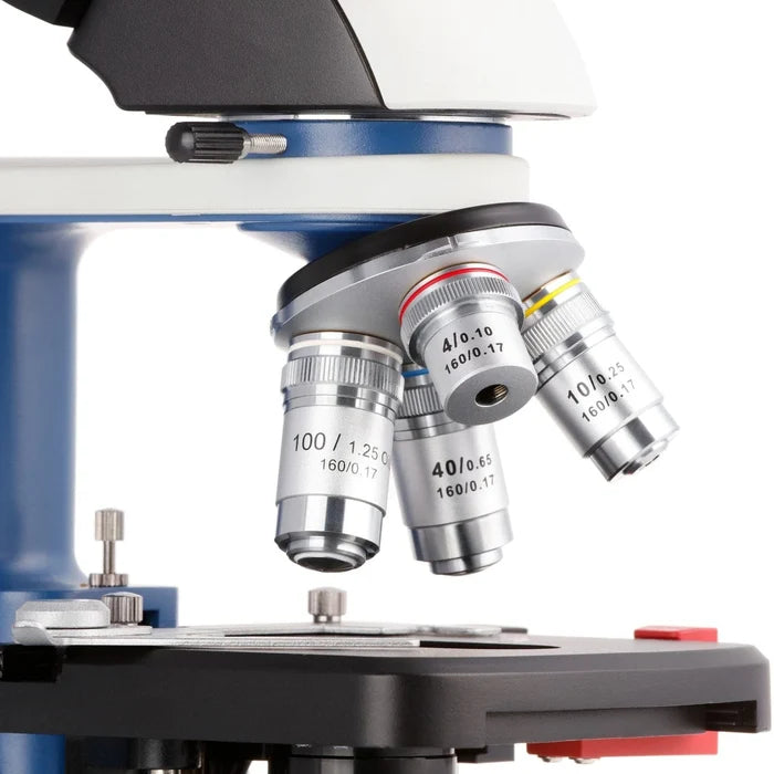 AmScope M620C-R USB-C Rechargeable Monocular Compound Microscope 2500X