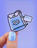 Anxie-Tea clear vinyl STICKER