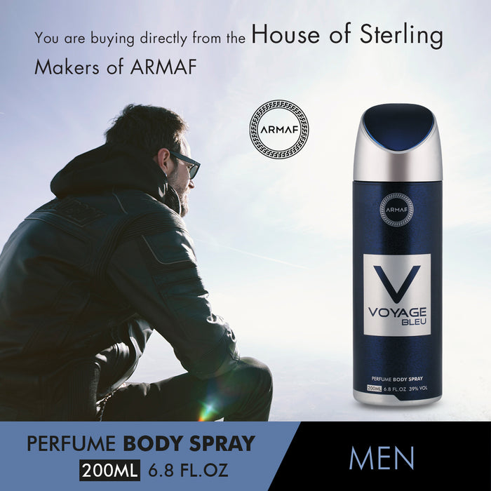 Armaf Voyage Bleu Perfume Body Spray 200ML