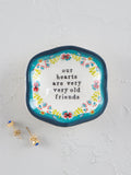 Artisan Trinket Dish - Old Friends-view 1