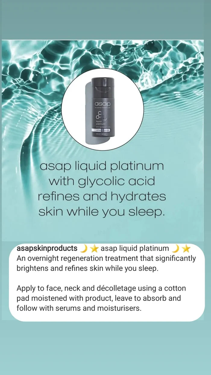ASAP Skincare skin care ASAP Skincare Liquid Platinum