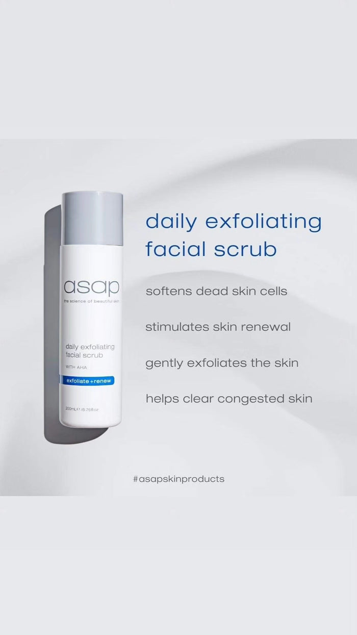 ASAP Skincare skincare ASAP Daily Facial Scrub