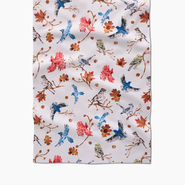 Autumnal Bird Skies Tea Towel - Olita Gifts & Goods
