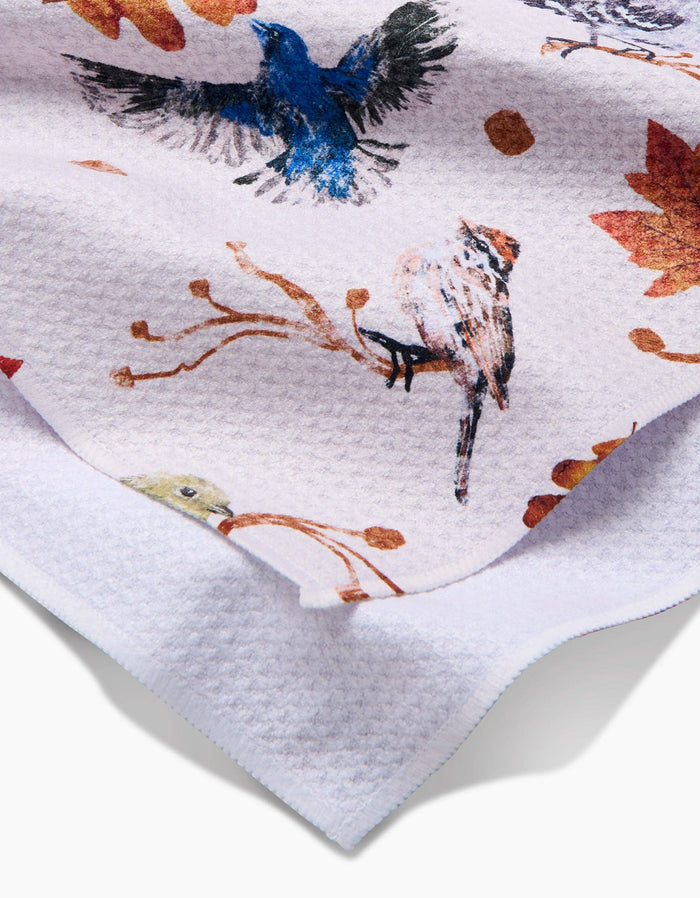 Autumnal Bird Skies Tea Towel - Olita Gifts & Goods